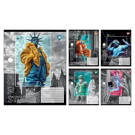 А5/36 лін. Yes Insta Storys, зошит учнівський загальний - 1 - smarttoys.com.ua