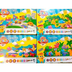 Набір креативної творчості "Тiсто для лiпки "Master Do" 4 ТЕМИ укр (4)  - 1 - smarttoys.com.ua