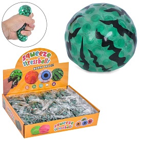 Іграшка MS 3668 антистрес, кавун, орбіз, 12 шт. в диспл., 26,5-20-6 см. - 1 - smarttoys.com.ua