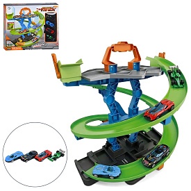 Трек 011-96 37-35-в39см, машина 7см 4шт,кор. 42,5-38-9см - 1 - smarttoys.com.ua