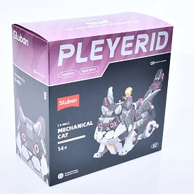 Конструктор SLUBAN M38-P8017 робот-кіт, фігурка, кор., 30-30-16 см. - 1 - smarttoys.com.ua