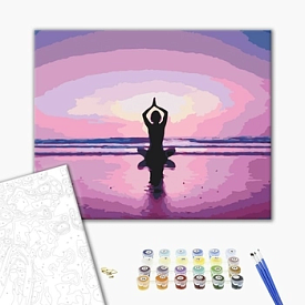 Картина за номерами: Медитативна практика 40x50 - 1 - smarttoys.com.ua