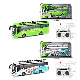 Автобус 6180FG радіо/к, 17см, світло, гумові колеса, 2 види, на бат-ці, в кор-ці, 21,5-9-9см - 1 - smarttoys.com.ua