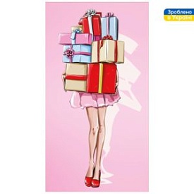 Конверт для грошей "З Днем Народження!" 16*8.5см ДН-130 - 1 - smarttoys.com.ua