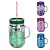 Чашка-банка подвійна стінка з кришкою, що закручується, і трубочкою 450мл., R30019 - 1 - smarttoys.com.ua