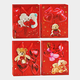 Пакет подарунковий С 57773 (240) 4 види, "Кохання", ВЕЛИКИЙ, ВИДАЄТЬСЯ ТІЛЬКИ МІКС ВИДІВ - 1 - smarttoys.com.ua