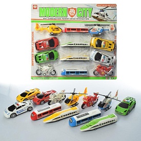 Набір транспорту 399-268B - 1 - smarttoys.com.ua