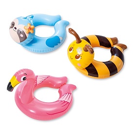 Круг 59220 3 види (Бджілка 58-55см,Фламінго 76-55см,Лінивець 58-55см),вік 3-6 р., у пак., 25-15,5см - 1 - smarttoys.com.ua