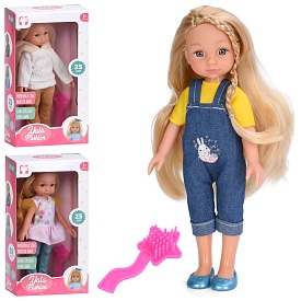 Лялька BR205A-B-C 24см, гребінець, 3 види, в кор-ці, 14-26-7см - 1 - smarttoys.com.ua