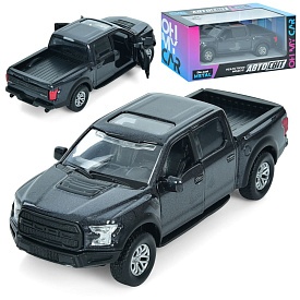 Джип AS-3017 АвтоСвіт,1:46,2017 Ford F-150 Raptor,мет.,інерц.,відчин.двері,гум.колеса,кор.,16-7-6,5с - 1 - smarttoys.com.ua