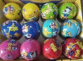 Куля Stitch, Pokemon, Стіч, Покемон, 12 шт в коробці, ціна за 1 шт. - 1 - smarttoys.com.ua