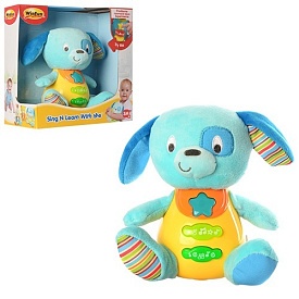 Тварина 0686-NL собачка, муз., світло, бат., кор., 20,5-21,5-11,5 см - 1 - smarttoys.com.ua