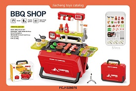 Барбекю 668-158 2в1(валіза), продукти, гроші, 51 предмети, кор., 25-21-8,5 см. - 1 - smarttoys.com.ua