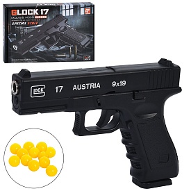 Пістолет 288-1 пластикові кулі, кор., 24-16-4 см. - 1 - smarttoys.com.ua