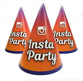 Святковий ковпак "Insta Party" - 1 - smarttoys.com.ua