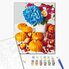 Картина за номерами: Гарбузовий натюрморт 40х50 - 1 - smarttoys.com.ua