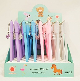 Ручка гелева синя МК 3772-2 20,5-17,5-13,5см - 1 - smarttoys.com.ua