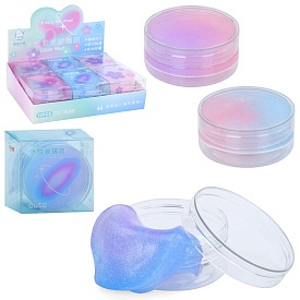 Лизун MK 5279 желейний, блиск,баночка з кришкою/бліст., 12 шт. (3 кольори) в диспл., 23-7-16 см. - 1 - smarttoys.com.ua