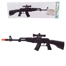 Автомат-трещітка арт. 777-11 (360шт/2)  пакет Розмір іграшки: 45,5*13см. Розмір упаковки : 47,5*16см - 1 - smarttoys.com.ua