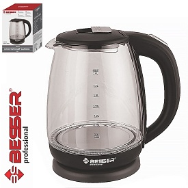 Чайник електричний "Glass" 1.8л 1800W 10327N - 1 - smarttoys.com.ua