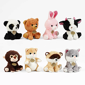 М`яка іграшка M 14777 (96) "Маленькі тваринки",  висота 19 см, ВИДАЄТЬСЯ ТІЛЬКИ МІКС ВИДІВ - 1 - smarttoys.com.ua