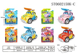 Машинка XG879-011B інерц., мет., 4 види, лист, 13-16,5-4,5 см. - 1 - smarttoys.com.ua