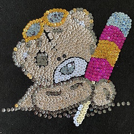 Набір для творчості з паєток "Ведмедик ласунчик" - 1 - smarttoys.com.ua