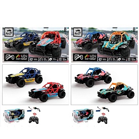 Машина UJ99-KD200-01B радіо/к2,4G,акум,гум.колеса,USB,мет+пласт,2 види2кольори.кор.26,5-14,5-14см - 1 - smarttoys.com.ua