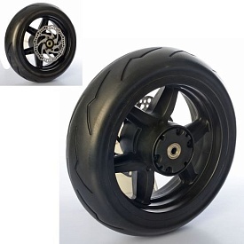 Колесо M 4262-EVA WHEEL EVA, з перехідником для мотоцикла M 4262, діам.30см., ширина 9см. - 1 - smarttoys.com.ua
