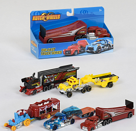 Трейлер металопластик Т 868-1-6 (192/2) 5 видів, в коробці - 1 - smarttoys.com.ua