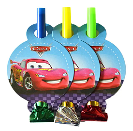 Язичок-гудок "Тачки" набір 6 шт - 1 - smarttoys.com.ua