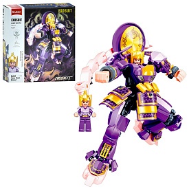 Конструктор SLUBAN M38-B1372 робот-воїн, 18,2см, фігурка, 256дет, 22-23,5-6,5см - 1 - smarttoys.com.ua