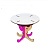 Стіл круглий (рожевий) - 1 - smarttoys.com.ua