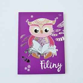 Блокнот TM Profiplan "Filiny" violet, A6 - 1 - smarttoys.com.ua