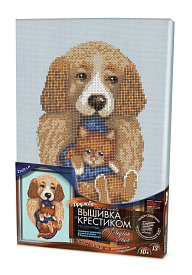 Вишивка хрестиком на полотні VKB-02-01,02,03,04,05 (10) "Danko Toys" - 4 - smarttoys.com.ua