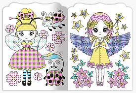 Розмальовка. Магічні розмальовки. Дівчатка 15164018У - 3 - smarttoys.com.ua