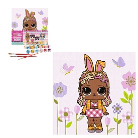 Картина за номерами для дітей "L.O.L. Surprise! HipHop4Lyfe BossBunny" 40х40см - 1 - smarttoys.com.ua