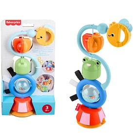 Іграшка на присосці "Жабка й метелик" Fisher-Price - 1 - smarttoys.com.ua