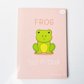 Блокнот TM Profiplan "Artbook frog", A5 - 1 - smarttoys.com.ua