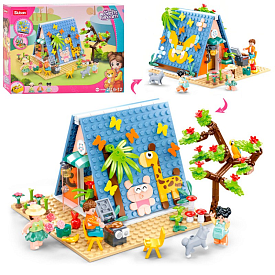 Конструктор SLUBAN M38-B1088 "Girls Dream": Табір, 341 дет. - 1 - smarttoys.com.ua