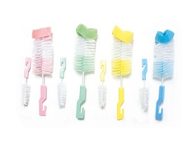 Щітка для миття пляшок і сосок з поролоном РК 014-А - 1 - smarttoys.com.ua