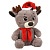 Олень новорічний арт.00582-3 (24x19x14) - 1 - smarttoys.com.ua