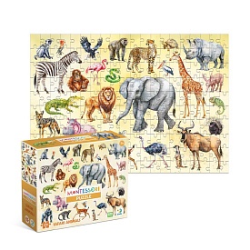 300637 Монтессорі пазл «Тварини Сафарі» - 1 - smarttoys.com.ua