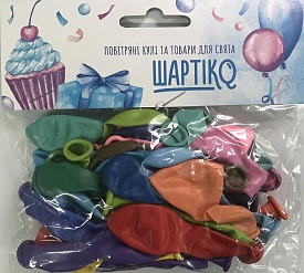 Кулька 5" пастель ас., 30 шт - 1 - smarttoys.com.ua