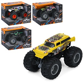 Джип H1024-1-2 мет., гумові колеса, 4 види, кор., 13-10-9 см. - 1 - smarttoys.com.ua