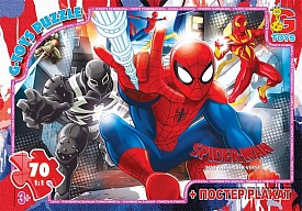 SM906 Пазли ТМ "G-Toys" із серії "Людина-павук", 70 ел. - 1 - smarttoys.com.ua