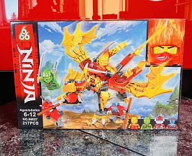 Конструктор 66027 Ніндзяго 217 елементів, в коробці - 1 - smarttoys.com.ua