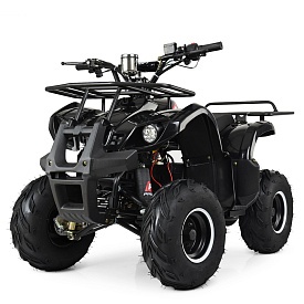 Квадроцикл HB-EATV1000D(MP3)-2-3мотор 1000W безщіточ., 4 акум.12V/20AH, до 30 км/год,до 120кг,чорний - 1 - smarttoys.com.ua