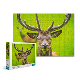 Пазл "Граціозний олень" картонний (8+) 500 ел. 300538 (12) "Dodo" - 1 - smarttoys.com.ua