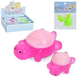 Іграшка MS 4632 черепаха 2 шт., антистрес, кул., 2 кольори, в дисплеї, 28-8,5-20 см. - 1 - smarttoys.com.ua